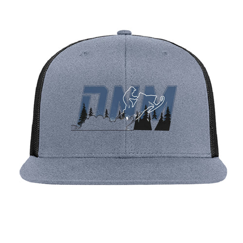 Heather Grey/ Black - 6609 - FRONT